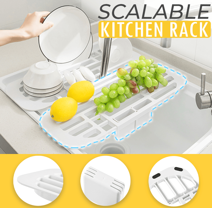 Telescopic Kitchen Drying Rack – alphaxman